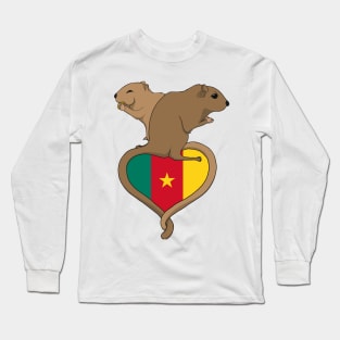 Gerbil Cameroon (light) Long Sleeve T-Shirt